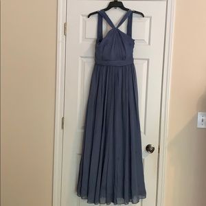 Wellington Way Dusty Blue Bridesmaid Dress